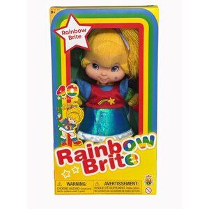 Rainbow Brite 40th Anniversary Collector Doll 12" Threaded Hair 80's Retro